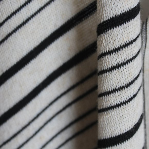 Sunday in Brooklyn split pattern striped vest - Picture 6 of 9